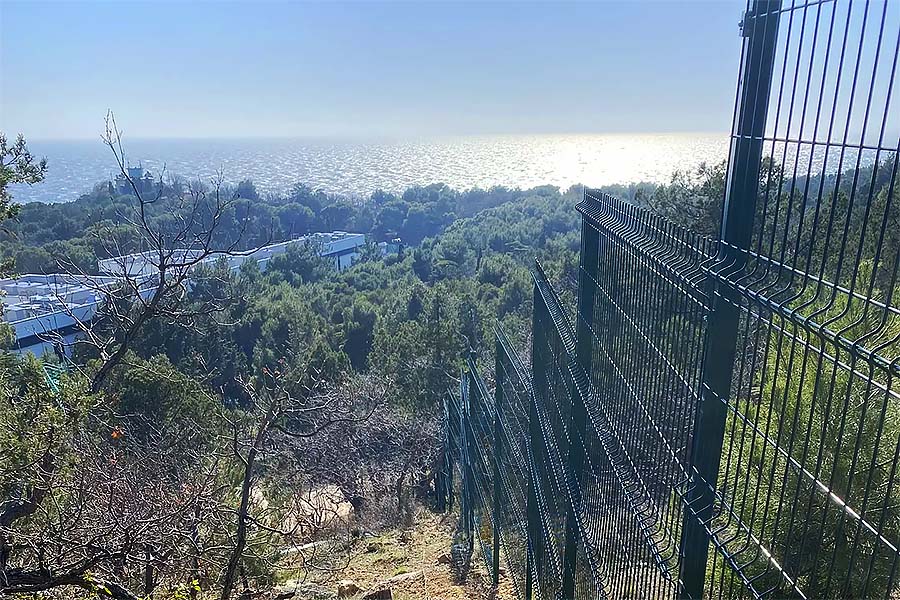 Реновация ограждения в Форосе